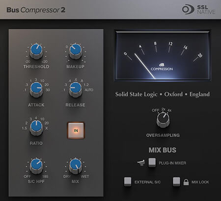 Solid State Logic Native Bus Compressor 2 v1.0.0.36 WiN